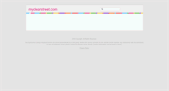 Desktop Screenshot of myclearstreet.com